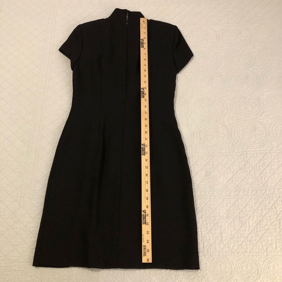 Vintage Cachet cheongsam style black dress. Size 6. - Picture 9 of 9